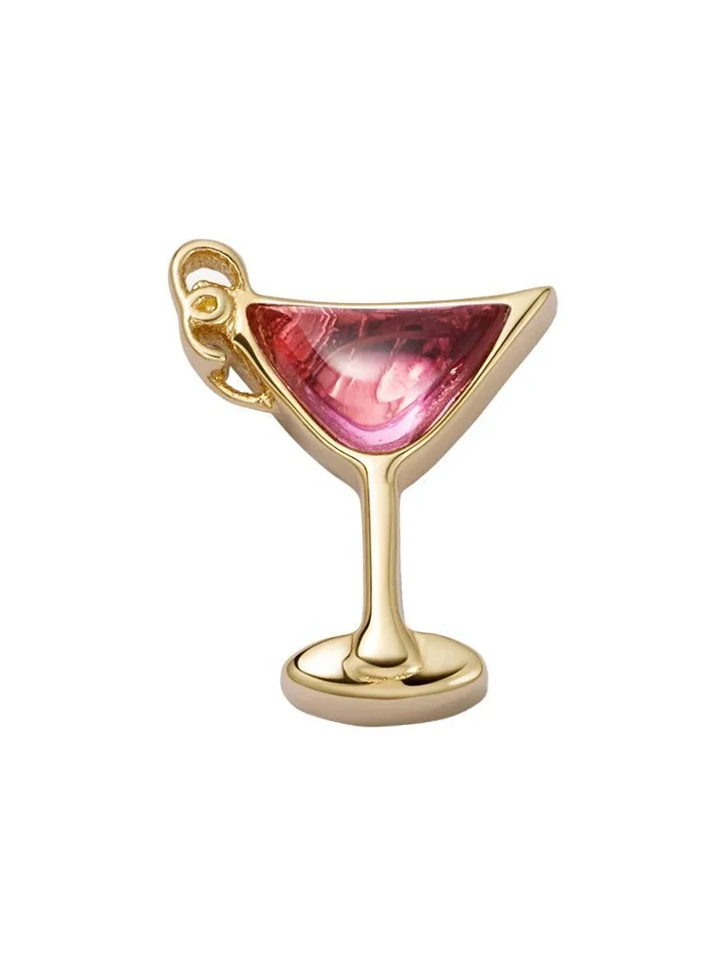 Pink Tourmaline Cosmopolitan Charm Pink Tourmaline Cosmopolitan Charm