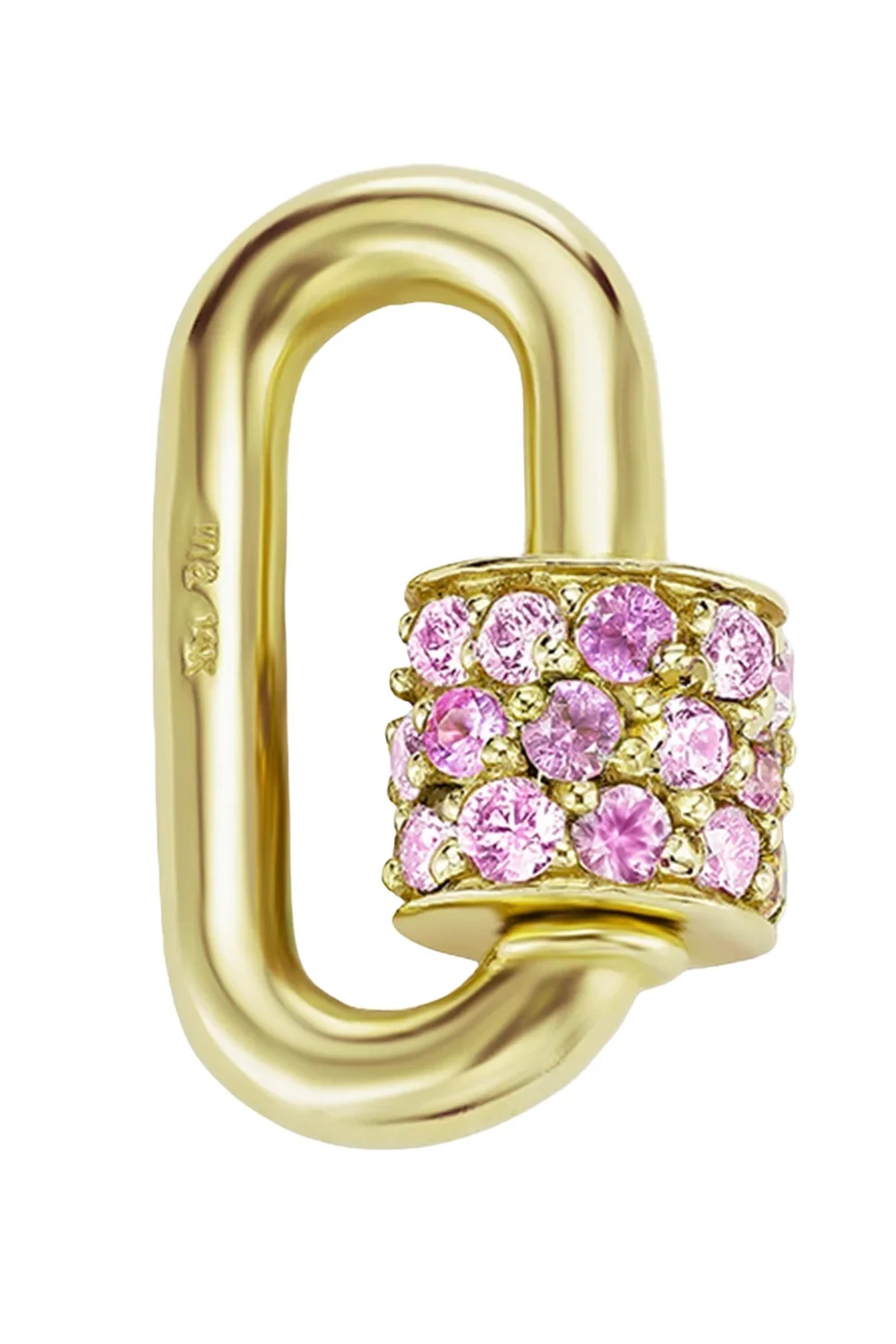 Pink Tourmaline Stoned Chubby Babylock Pink Tourmaline Stoned Chubby Babylock