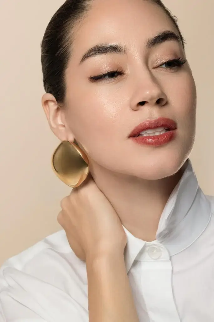 Jennifer Fisher Puffy Cushion Earrings - Yellow | Thumbnail 2 Jennifer Fisher Puffy Cushion Earrings - Yellow | Thumbnail 2