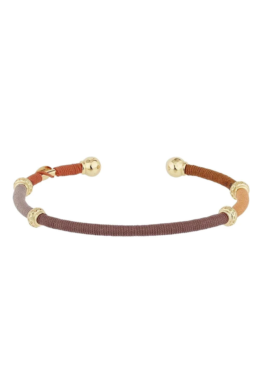 Gas Bijoux Purple Zanzifull Bangle Bracelet