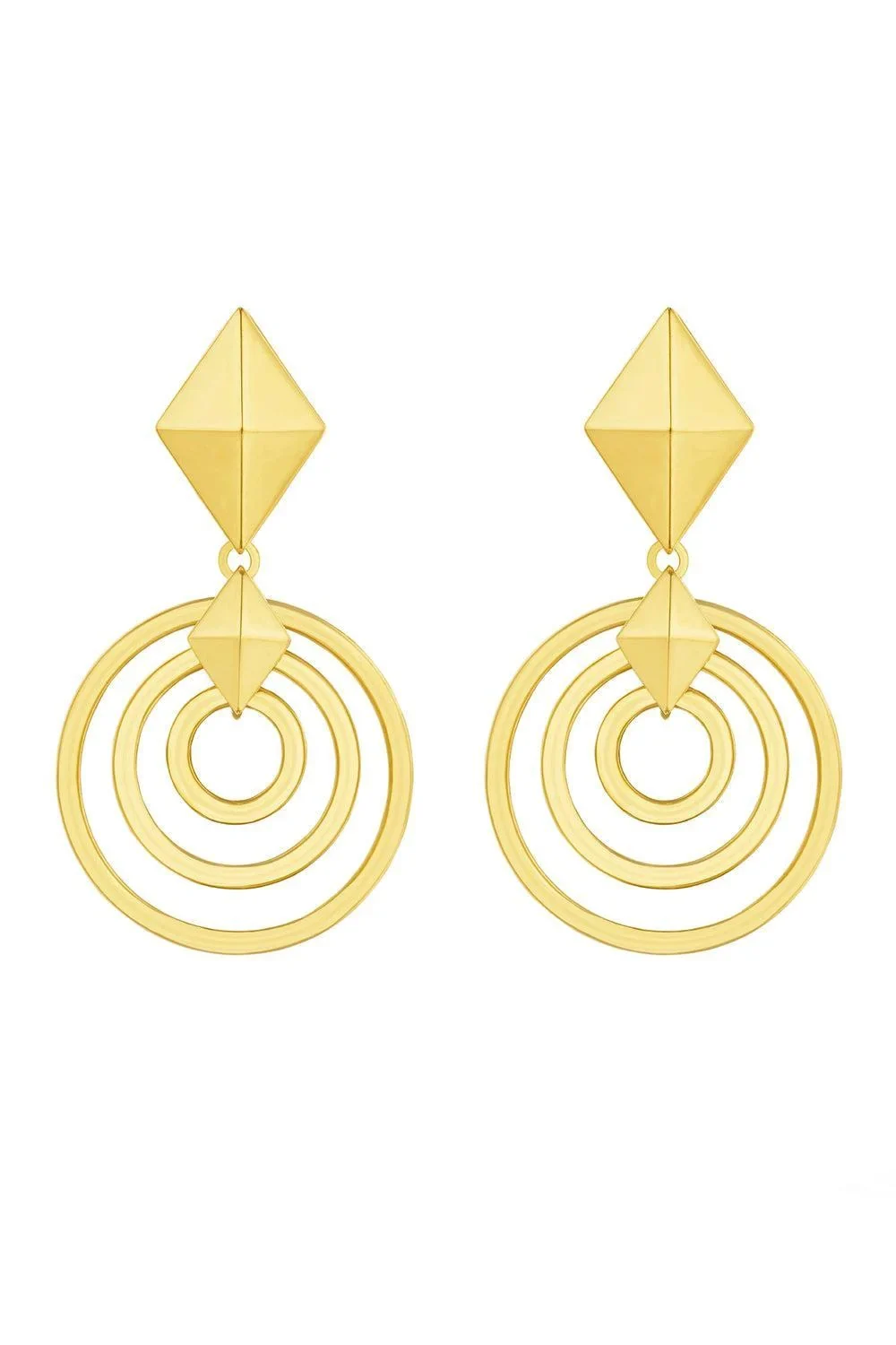 Python Drop Short Earrings Python Drop Short Earrings