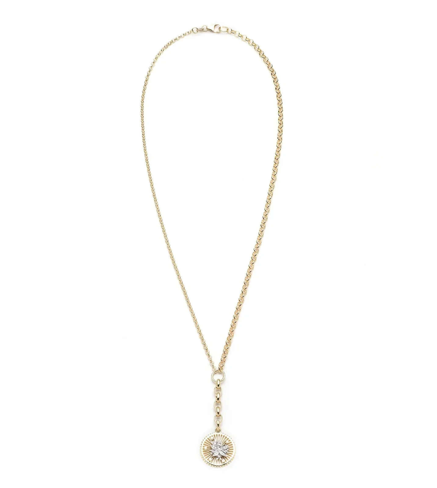 Resilience - Blossoms Medium Mixed Belcher Extension Necklace Resilience - Blossoms Medium Mixed Belcher Extension Necklace