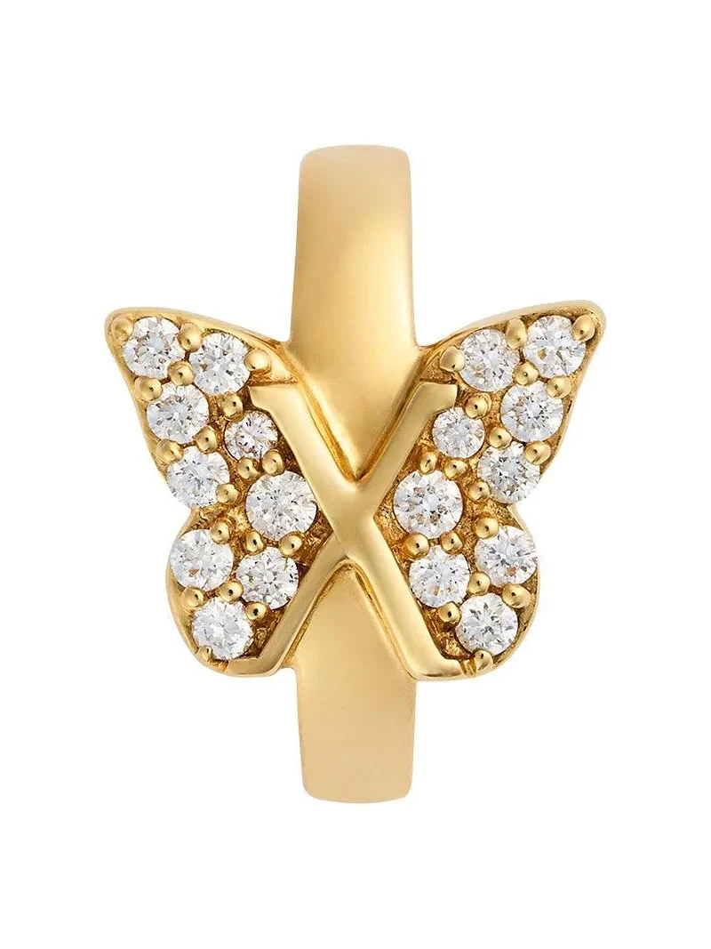 Reverie - Diamond Pavé Medium Butterfly Decorative Annex Link