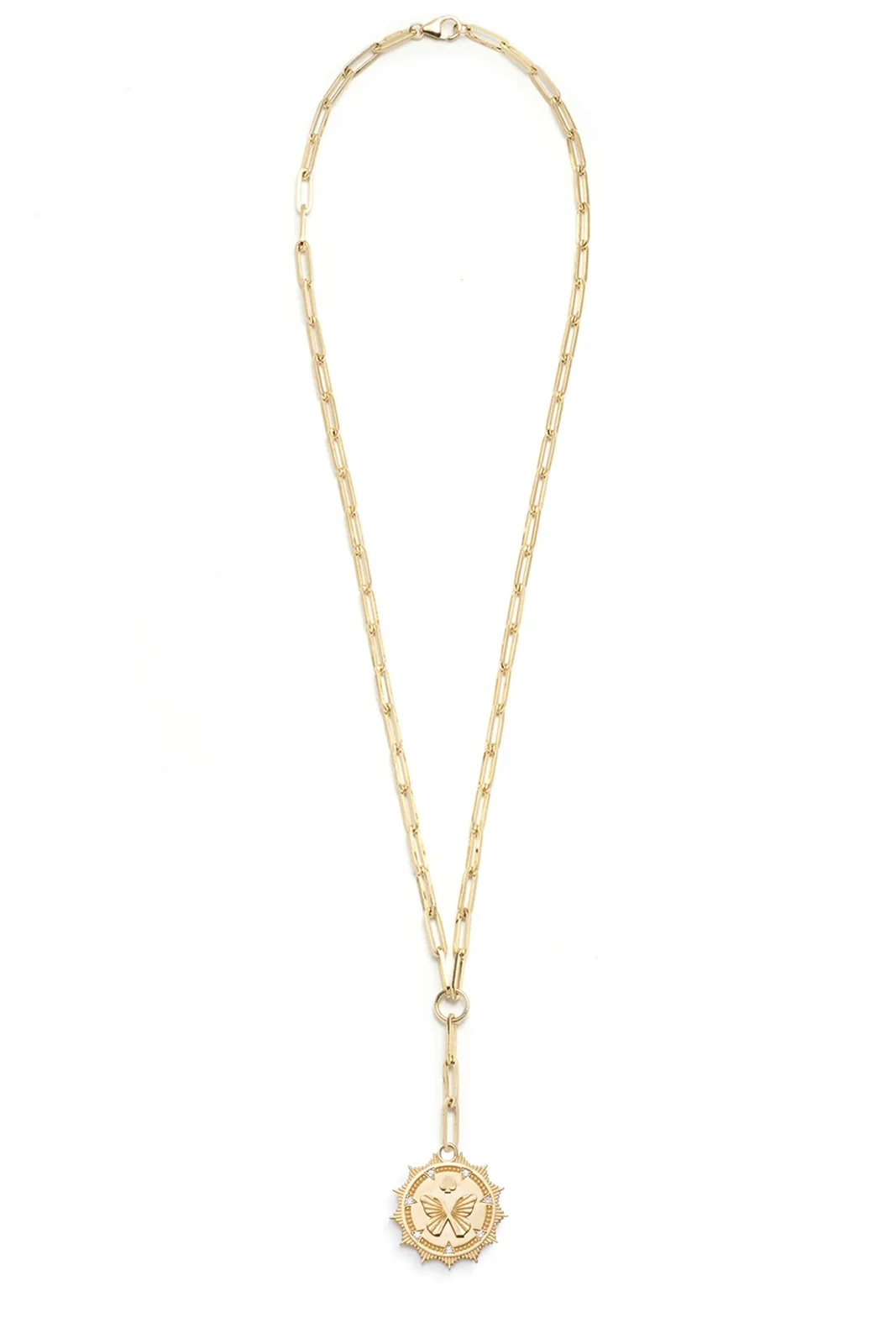 Reverie Classic Fob Clip Extension Chain Necklace Reverie Classic Fob Clip Extension Chain Necklace