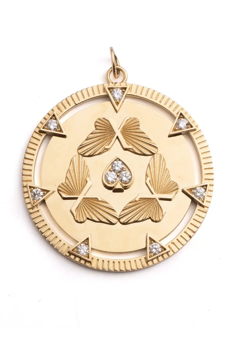 Foundrae Reverie Oversized Medallion | Image 1 Foundrae Reverie Oversized Medallion | Image 1