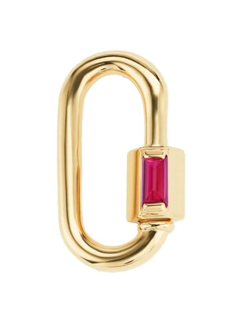Marla Aaron Rhodolite Solo Baguette Babylock