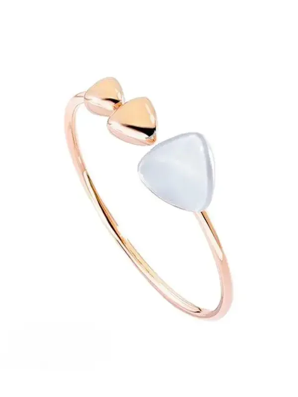 Rock Crystal Mother of Pearl Bracelet