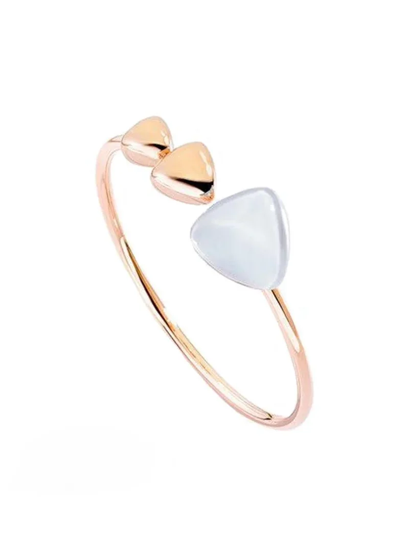 Rock Crystal Mother of Pearl Bracelet