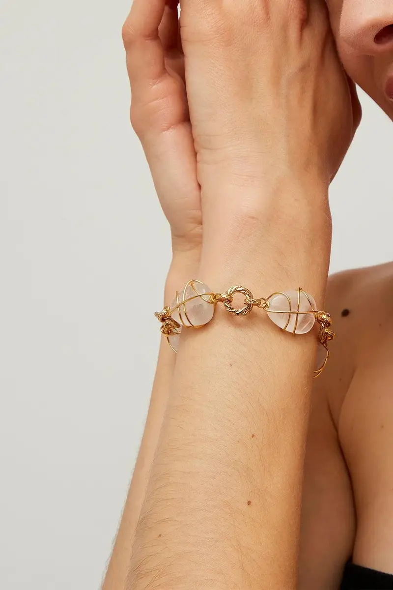 Gas Bijoux Rock Crystal Rainbow Multi Bracelet | Thumbnail 2
