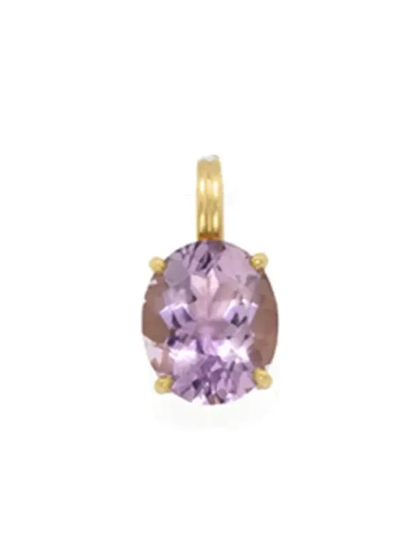 Rose Of France Oval Gemmy Gem Pendant Rose Of France Oval Gemmy Gem Pendant