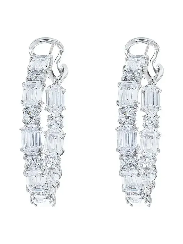 Round Hoop Earrings
