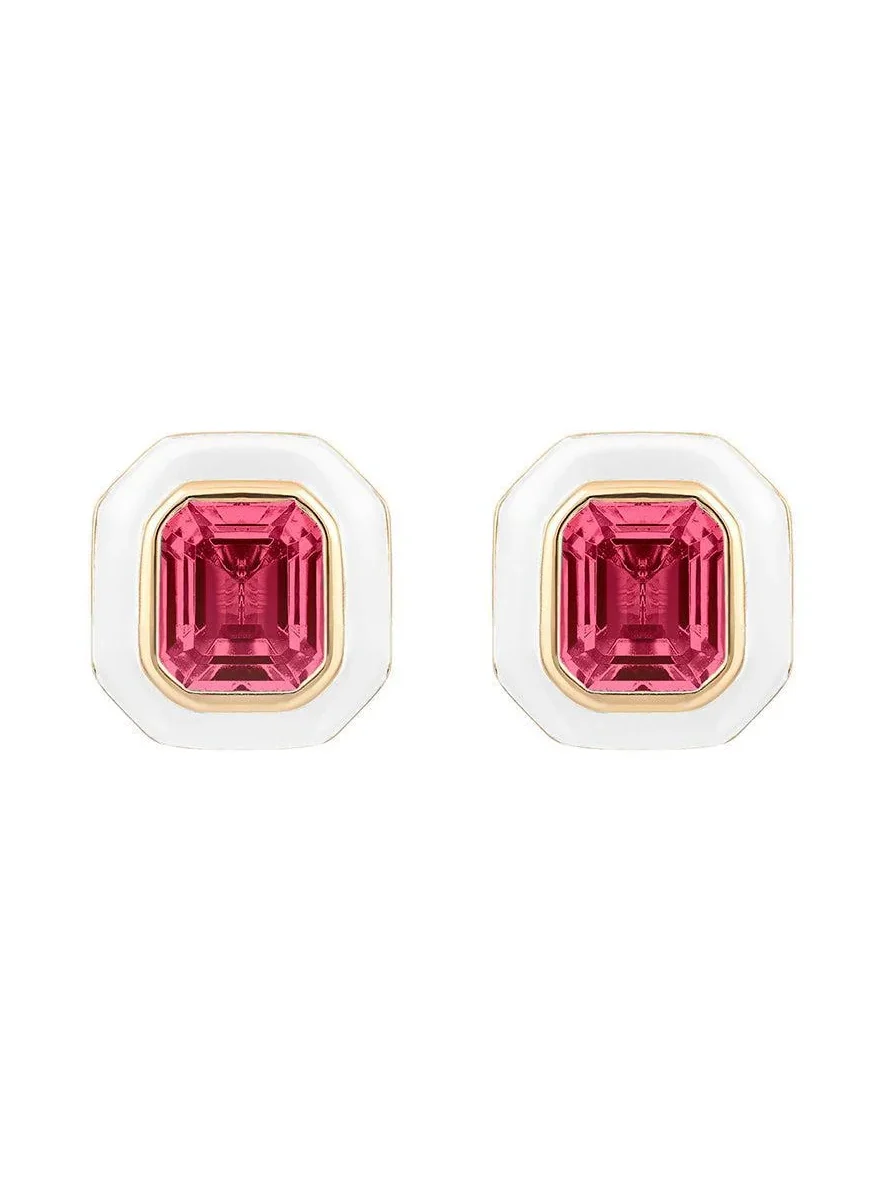 Rubellite Stud Earrings Rubellite Stud Earrings