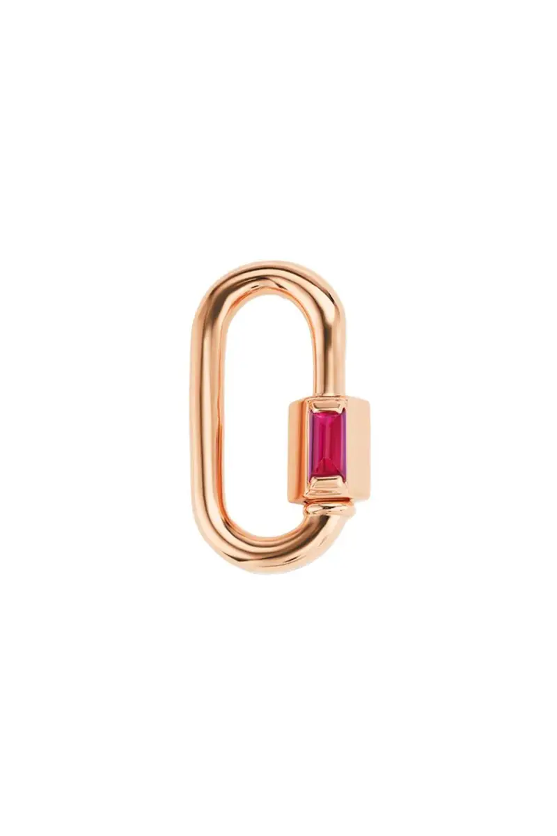 Marla Aaron Ruby Baguette Solo Babylock | Image 1 Marla Aaron Ruby Baguette Solo Babylock | Image 1