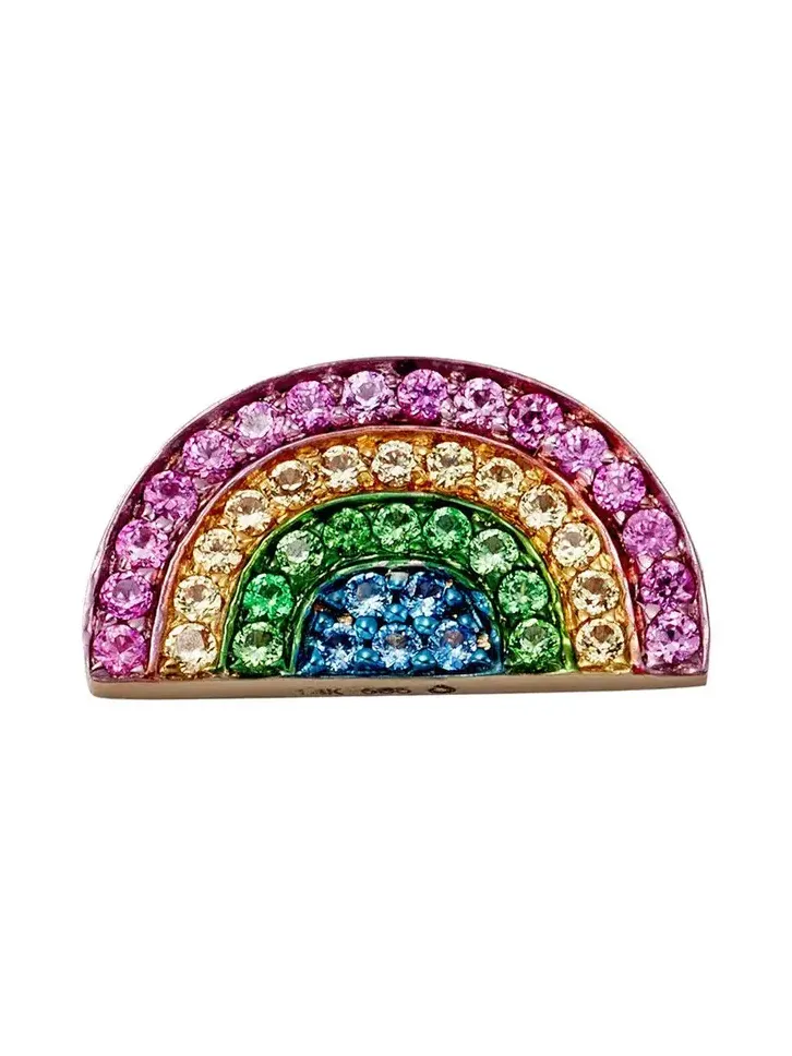 Sapphire Rainbow Charm