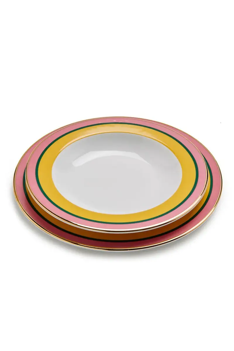 La DoubleJ Set of 2 Soup & Dinner Plates | Thumbnail 2