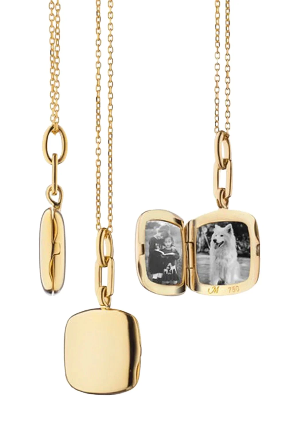 Slim Viv Locket Necklace Slim Viv Locket Necklace