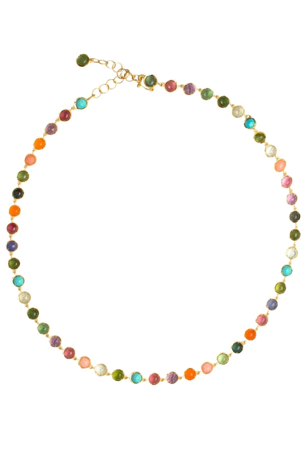 Small Classic Link Mixed Multi Necklace Small Classic Link Mixed Multi Necklace