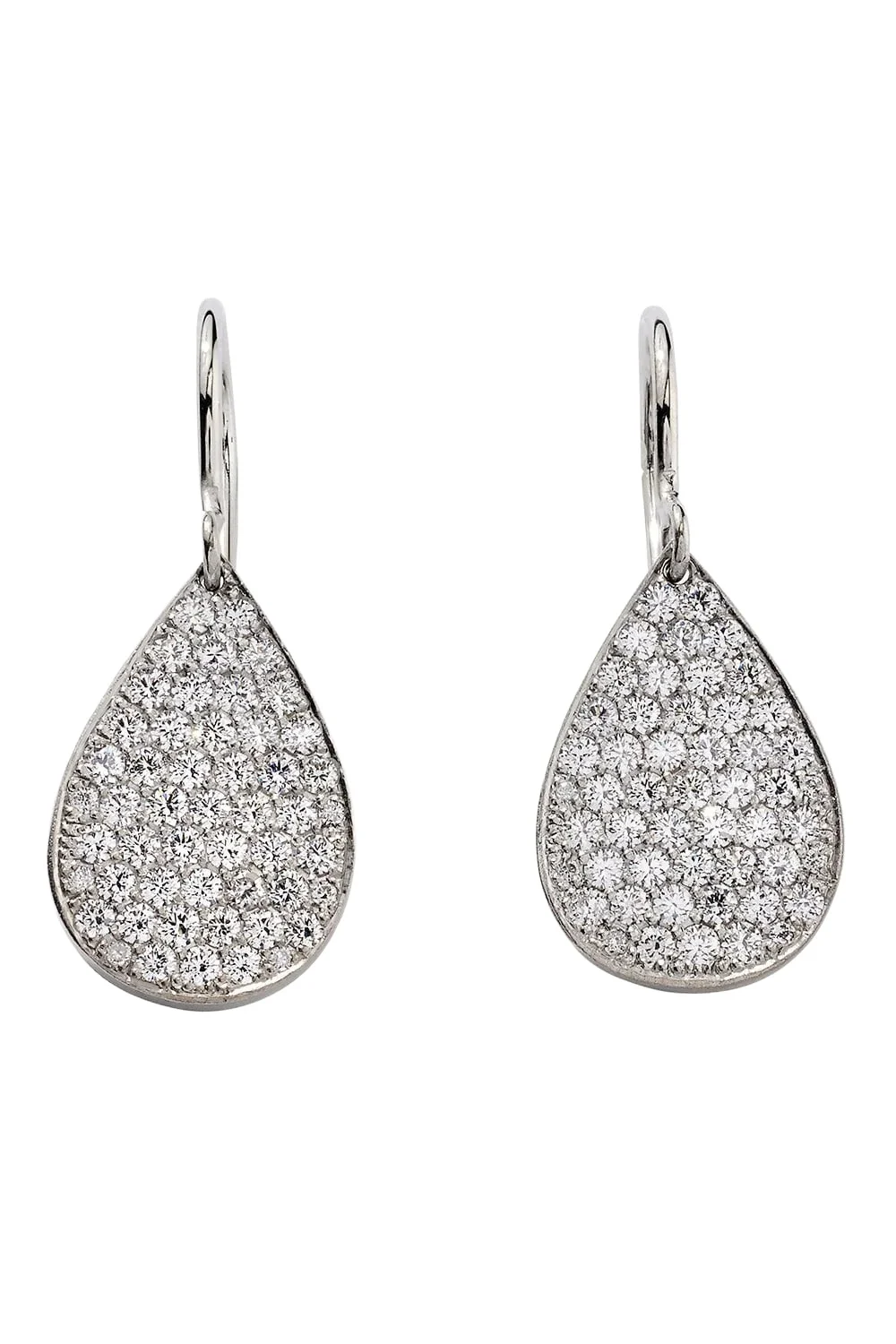 Small Diamond Pear Earrings Small Diamond Pear Earrings