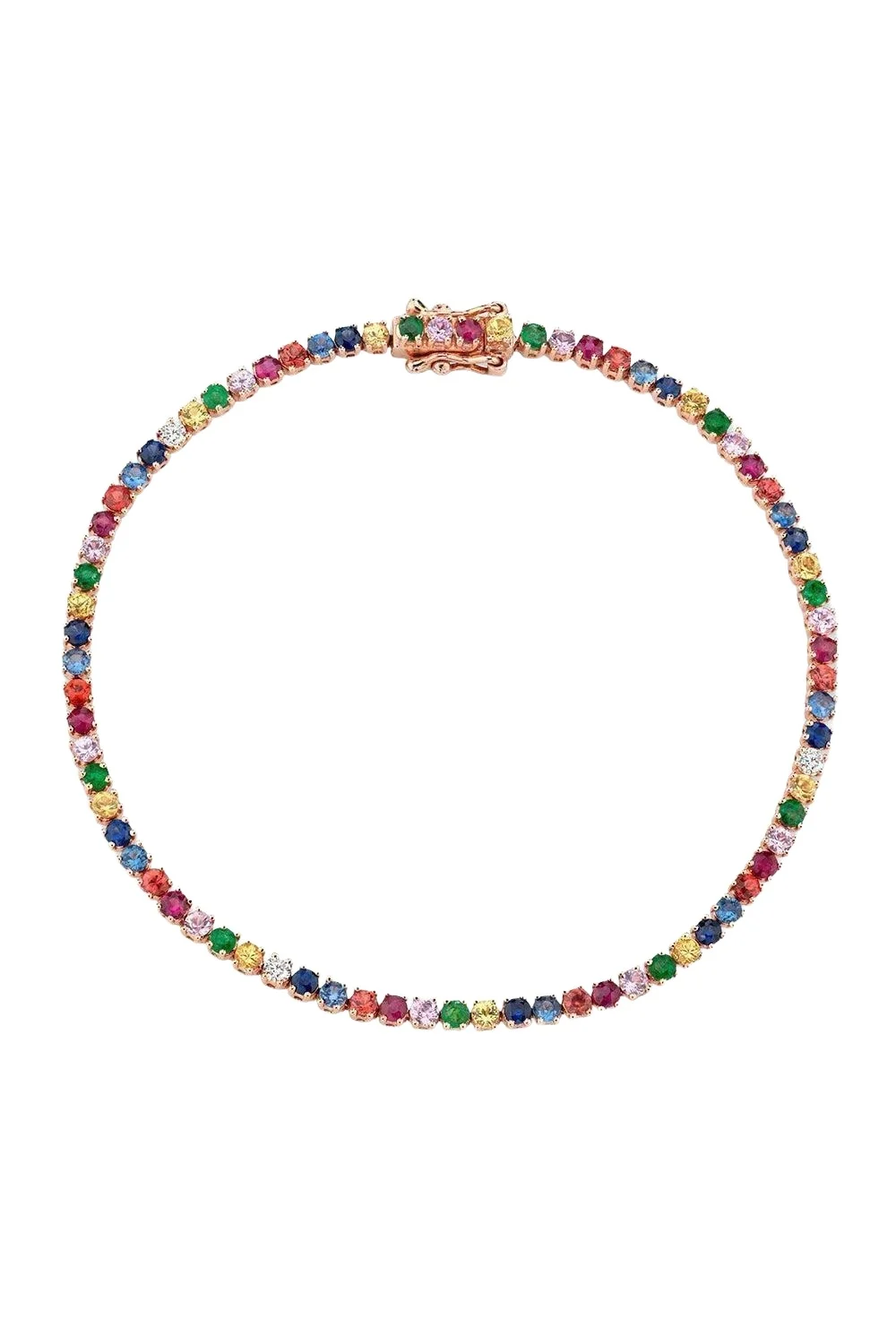 Anita Ko Small Multi-Color Hepburn Bracelet