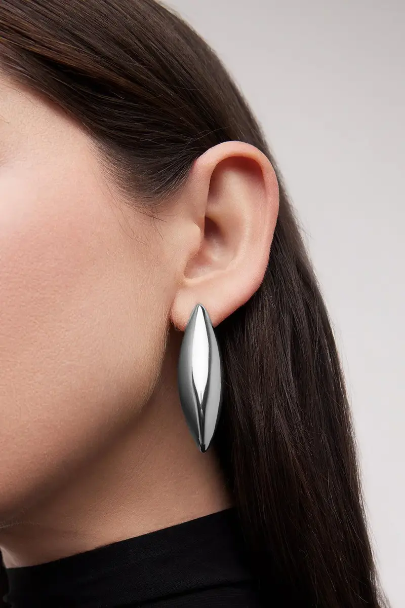 Jennifer Fisher Small Puffy Dagger Earrings | Thumbnail 2