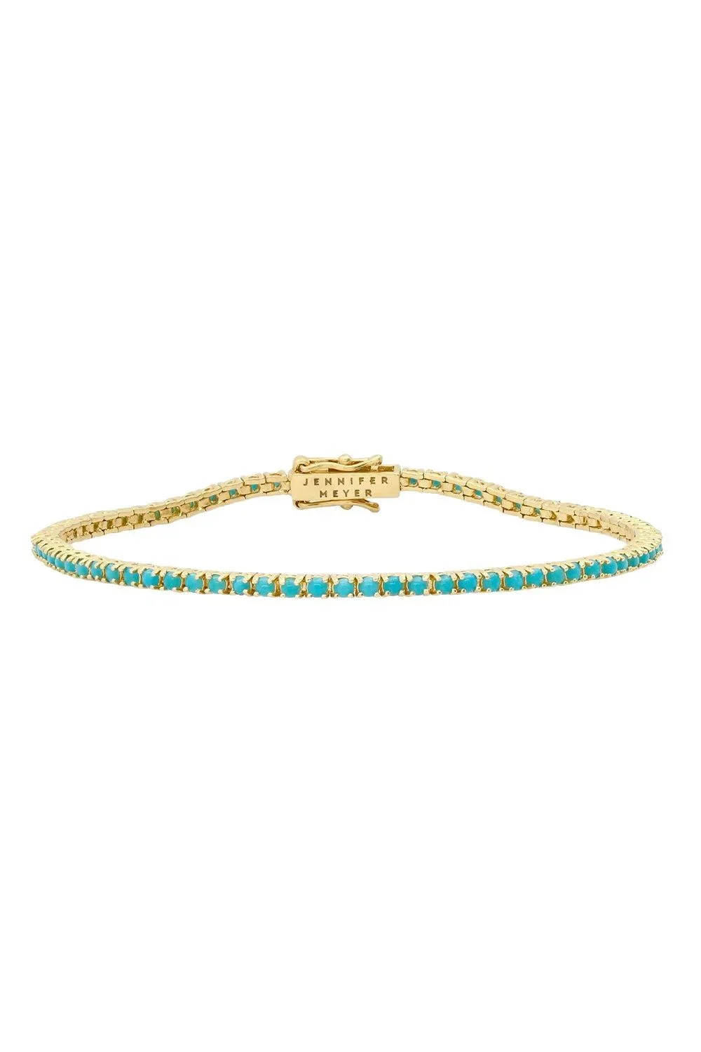 Small Turquoise Tennis Bracelet