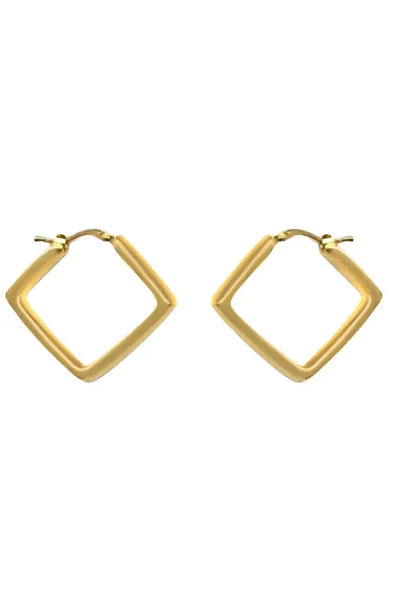 LISA NIK Square Hoop Earrings | Image 1 LISA NIK Square Hoop Earrings | Image 1