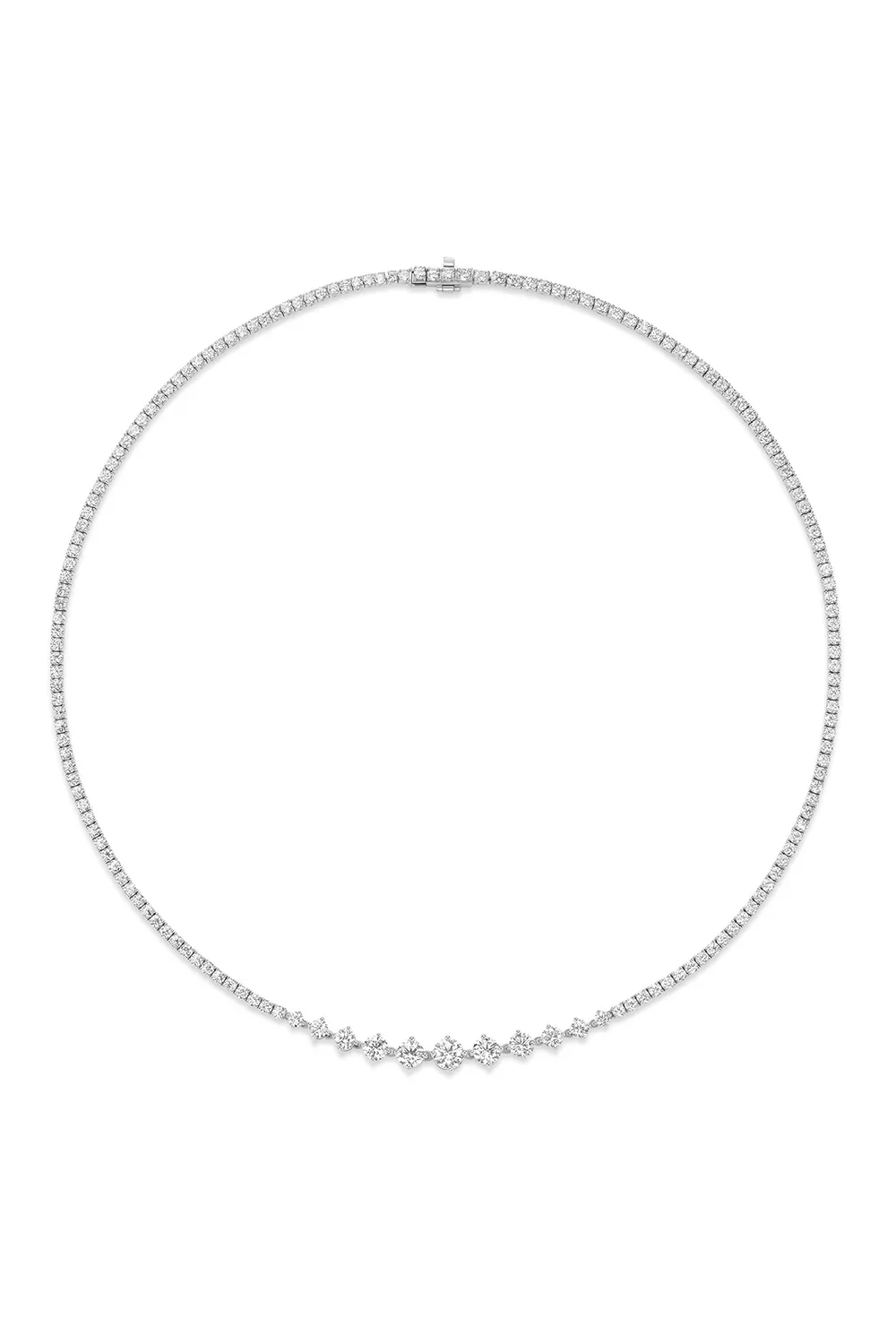 Stella Graduated Tennis Necklace Stella Graduated Tennis Necklace