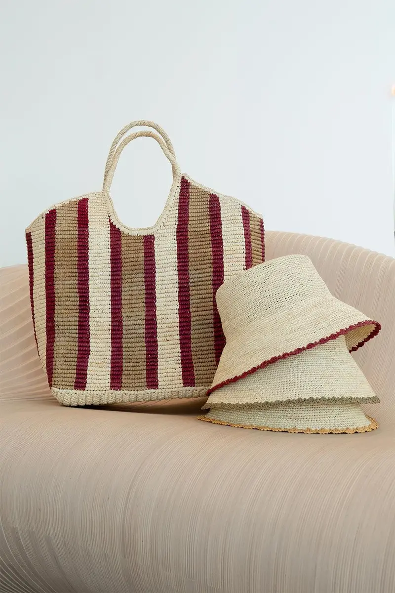 AMOR Y MEZCAL Striped Large Bag | Thumbnail 5 AMOR Y MEZCAL Striped Large Bag | Thumbnail 5