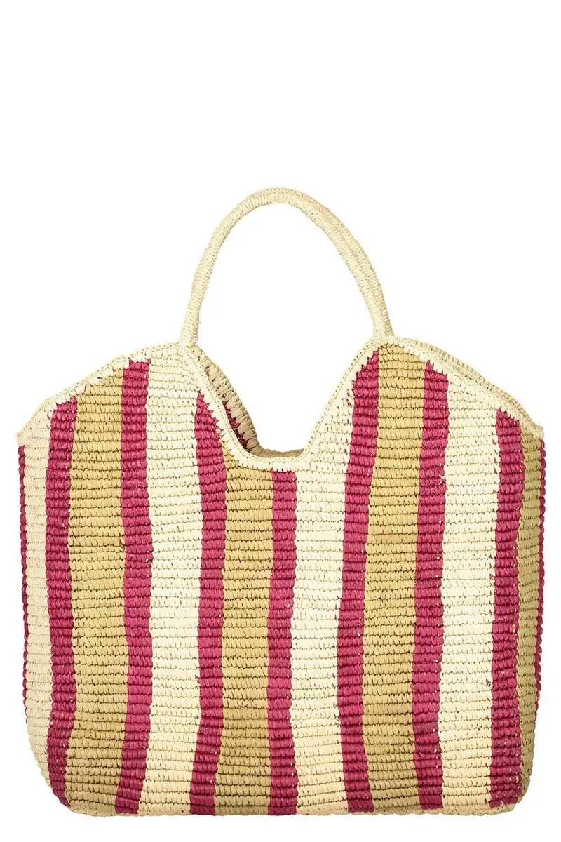 AMOR Y MEZCAL Striped Large Bag | Image 1 AMOR Y MEZCAL Striped Large Bag | Image 1