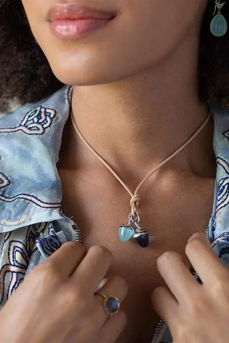 TAMARA COMOLLI Swiss Topaz Mikado Bouquet Pendant | Thumbnail 2