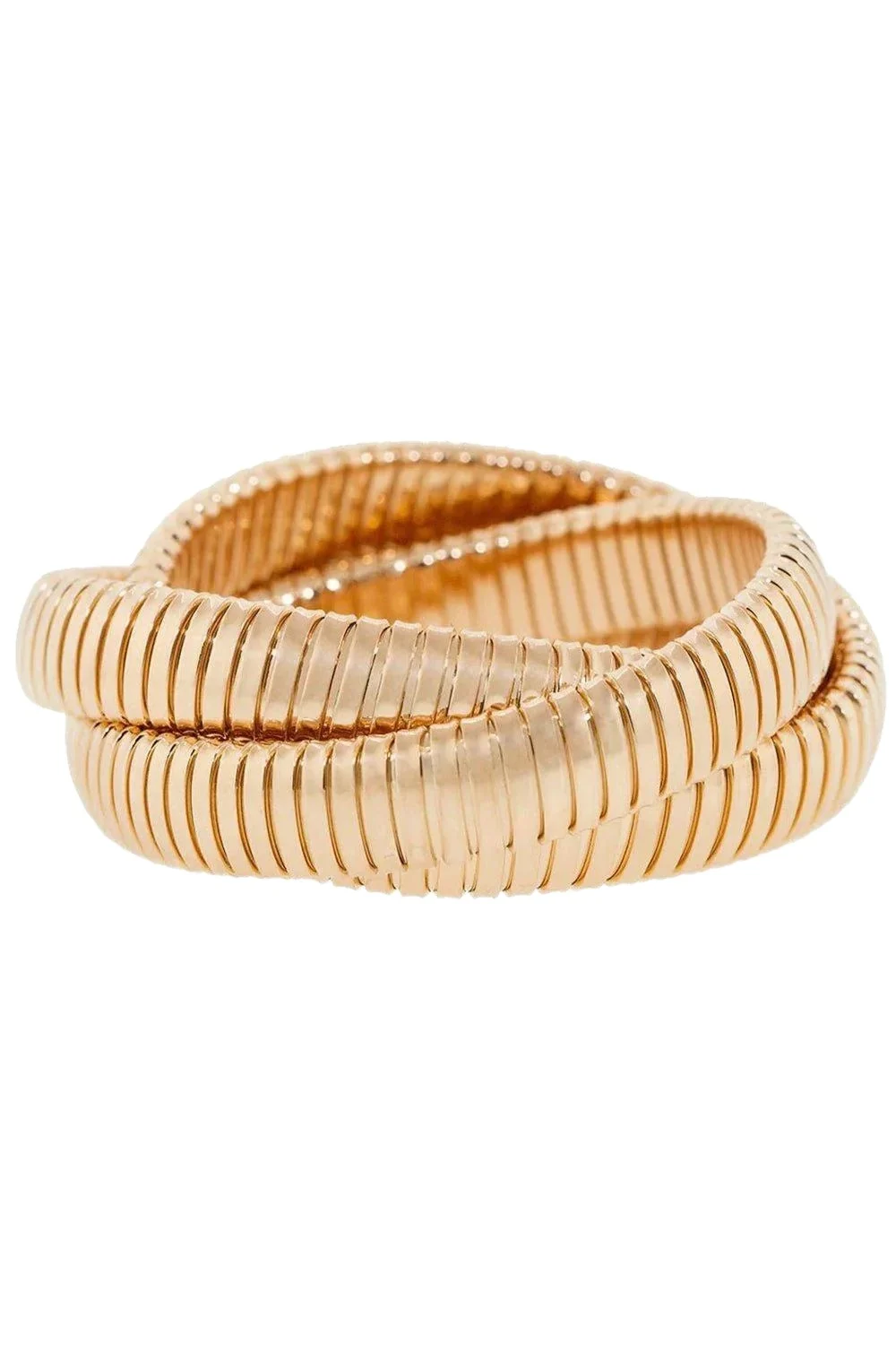 SIDNEY GARBER Three Band Rolling Bracelet