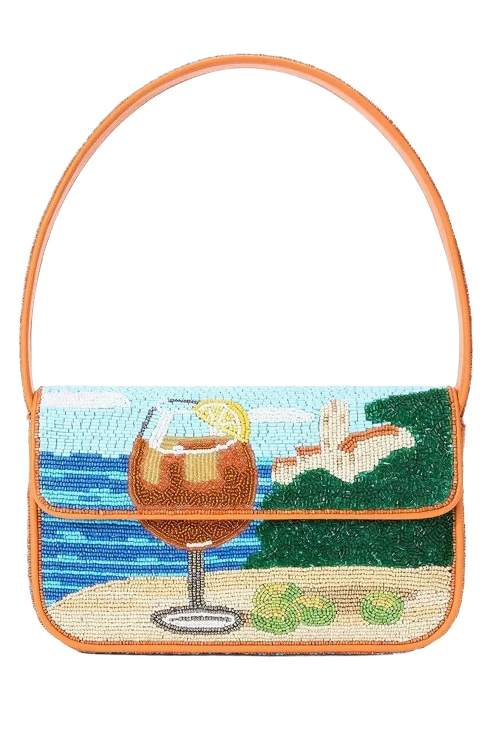 Tommy Beaded Bag - Sunset Spritz Tommy Beaded Bag - Sunset Spritz
