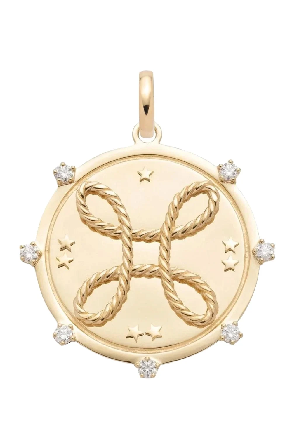 Foundrae True Love - Love Knot Large Medallion