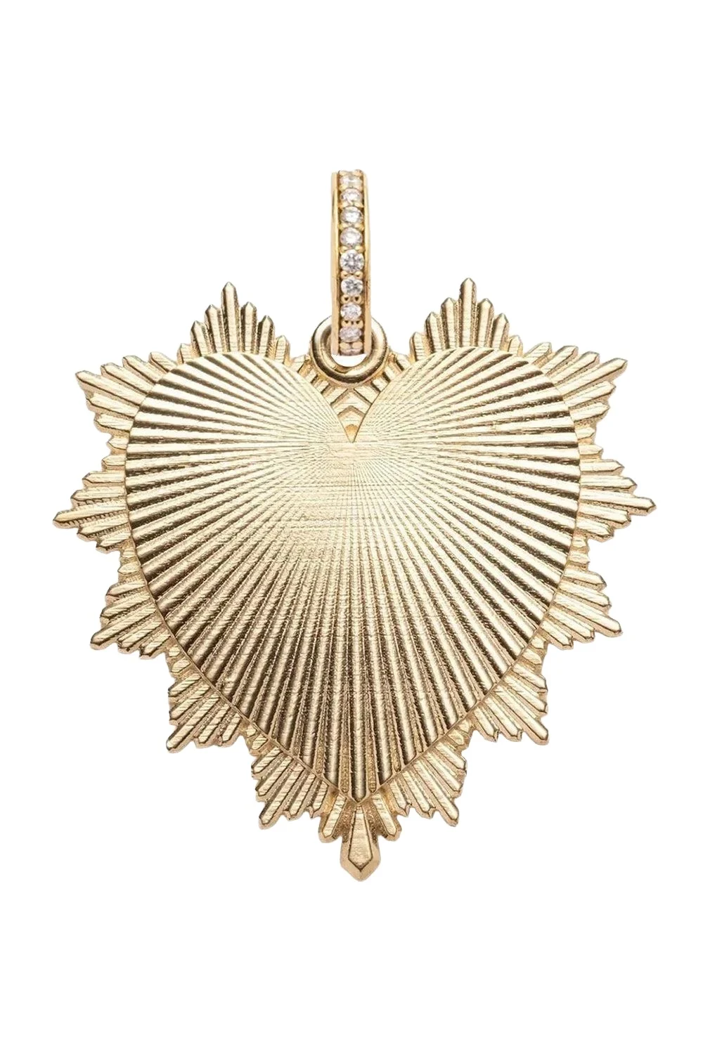 Foundrae True Love Heart Love Token Oversized Medallion