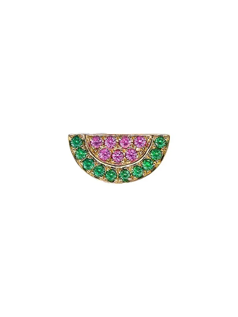 Tsavoite Watermelon Stud Earring Tsavoite Watermelon Stud Earring
