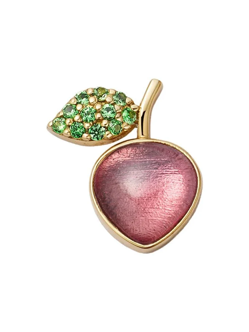 Tsavorite Sapphire Sugar Plum Charm Tsavorite Sapphire Sugar Plum Charm