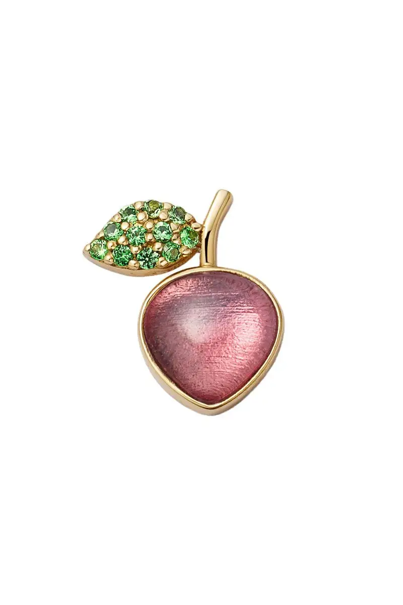 LOQUET Tsavorite Sapphire Sugar Plum Charm | Image 1 LOQUET Tsavorite Sapphire Sugar Plum Charm | Image 1