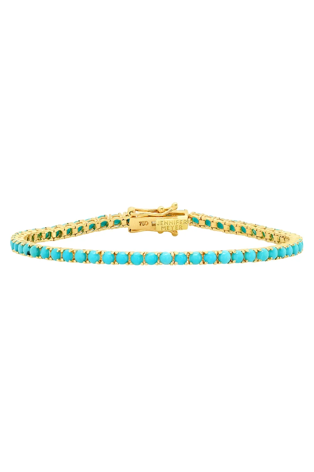 Turquoise Large 4 Prong Tennis Bracelet
