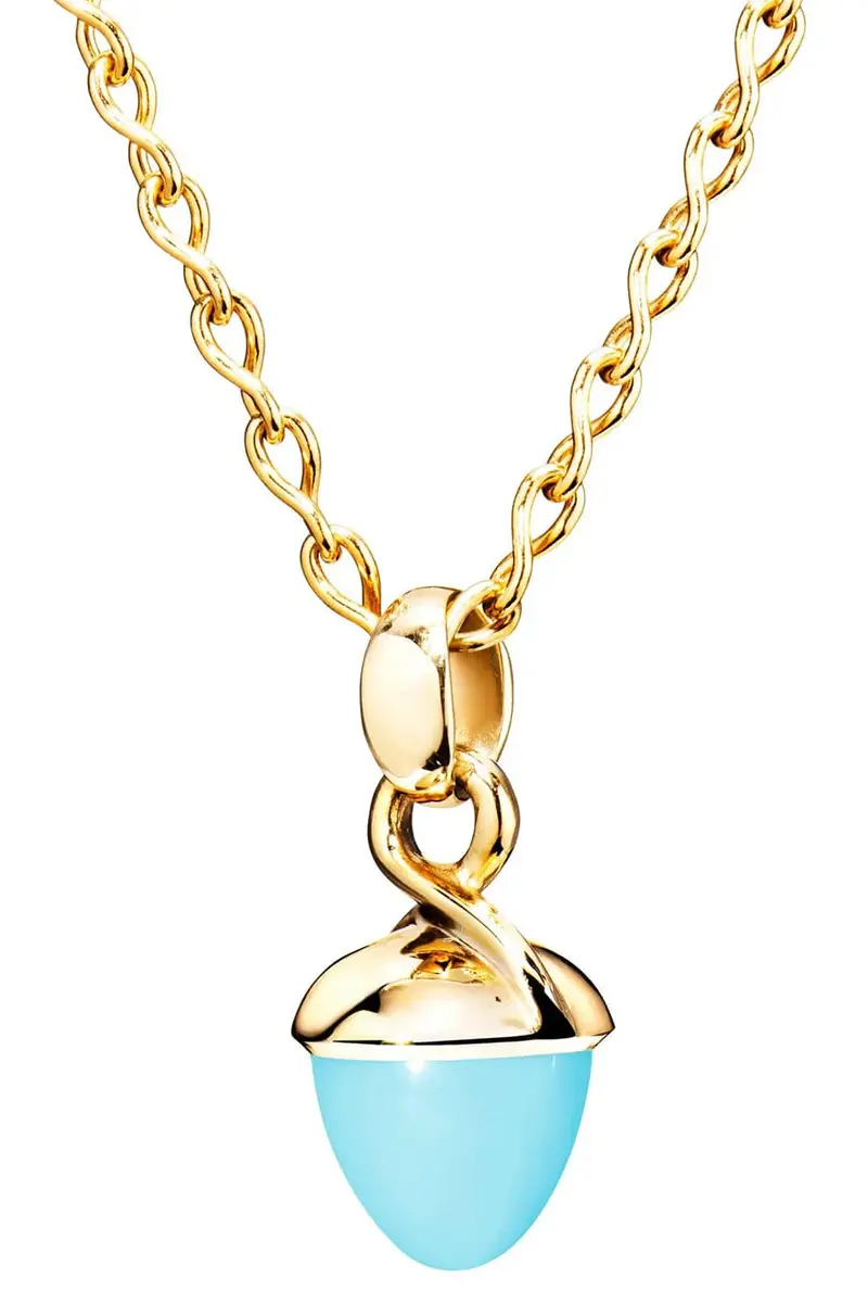 TAMARA COMOLLI Turquoise Mikado Bouquet Pendant | Image 1 TAMARA COMOLLI Turquoise Mikado Bouquet Pendant | Image 1