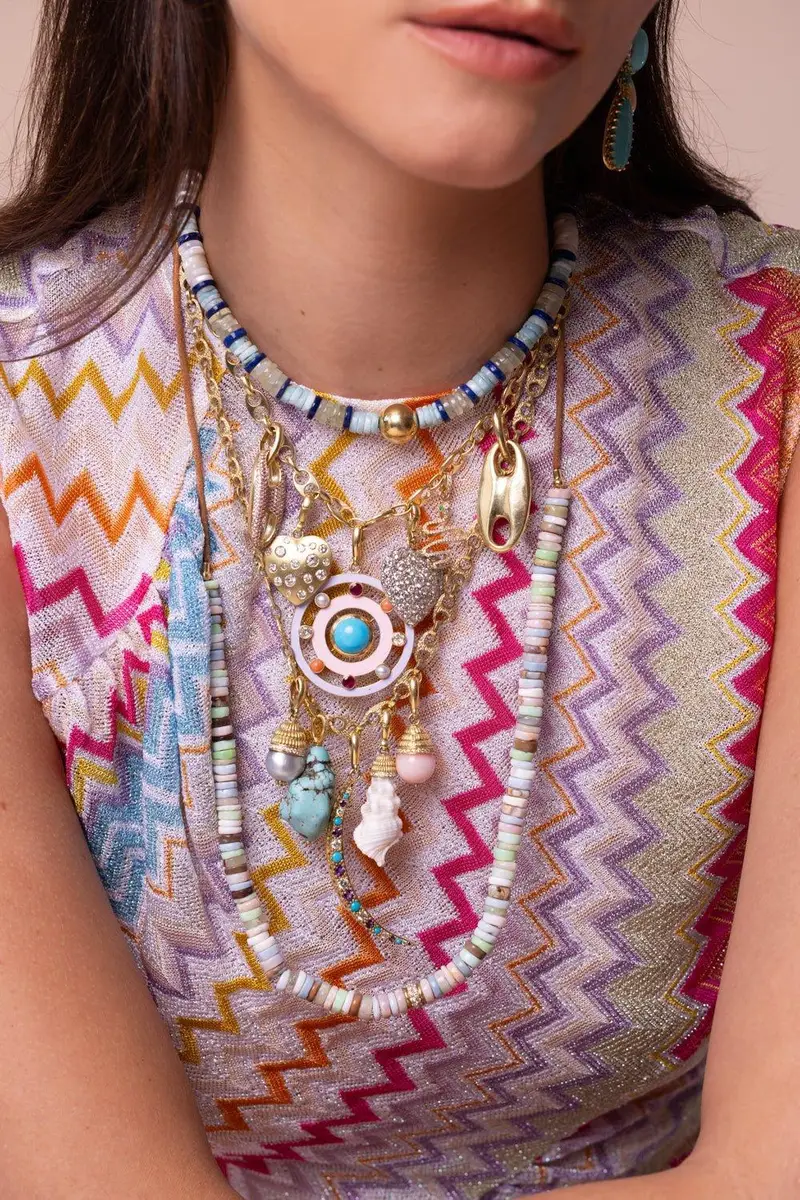 Jenna Blake Turquoise Nugget Charm | Thumbnail 4