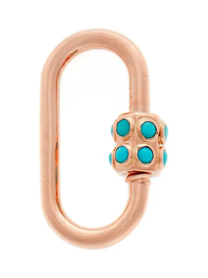 Turquoise Stoned Medium Lock Turquoise Stoned Medium Lock