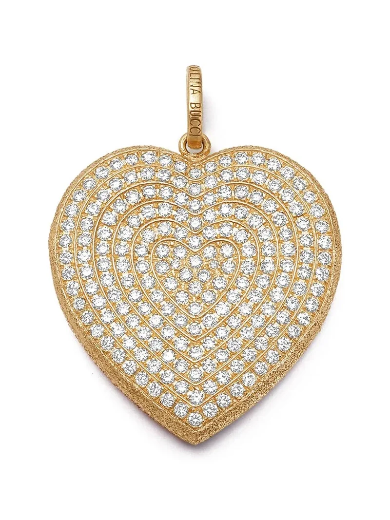 White Diamond Pavé Cuore Pendant White Diamond Pavé Cuore Pendant