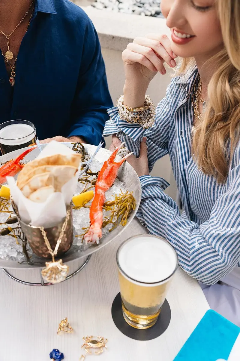 ALETTO BROTHERS White Onyx Spiked Muse Bracelet | Thumbnail 3