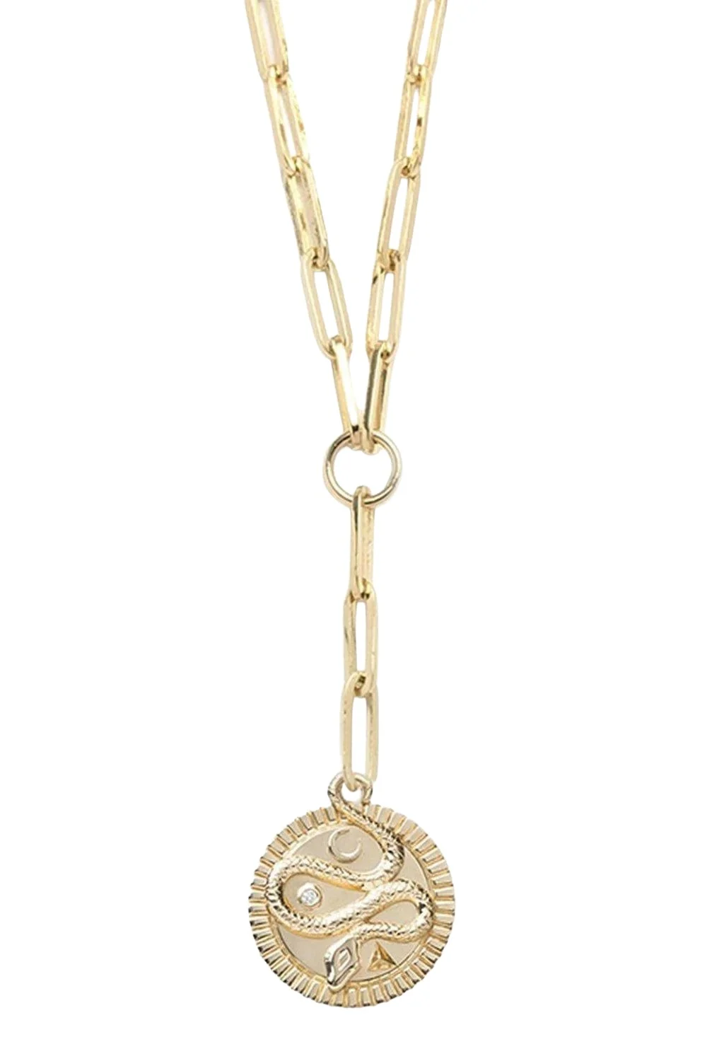 Wholeness Classic Fob Clip Extension Chain Necklace Wholeness Classic Fob Clip Extension Chain Necklace