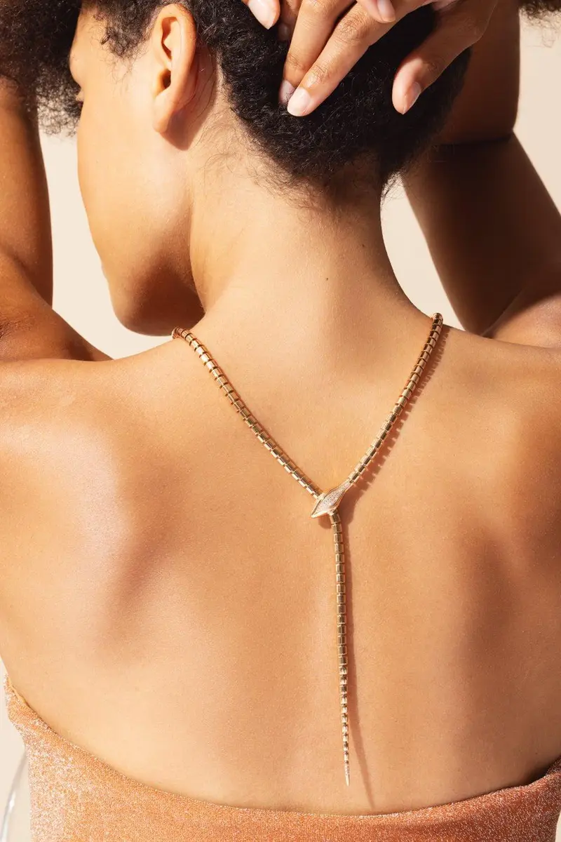 SIDNEY GARBER Wrap Around Snake Lariat | Thumbnail 4 SIDNEY GARBER Wrap Around Snake Lariat | Thumbnail 4