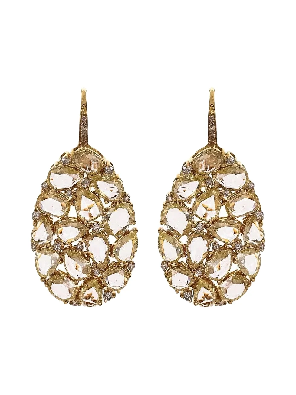 Yellow Diamond Earrings Yellow Diamond Earrings