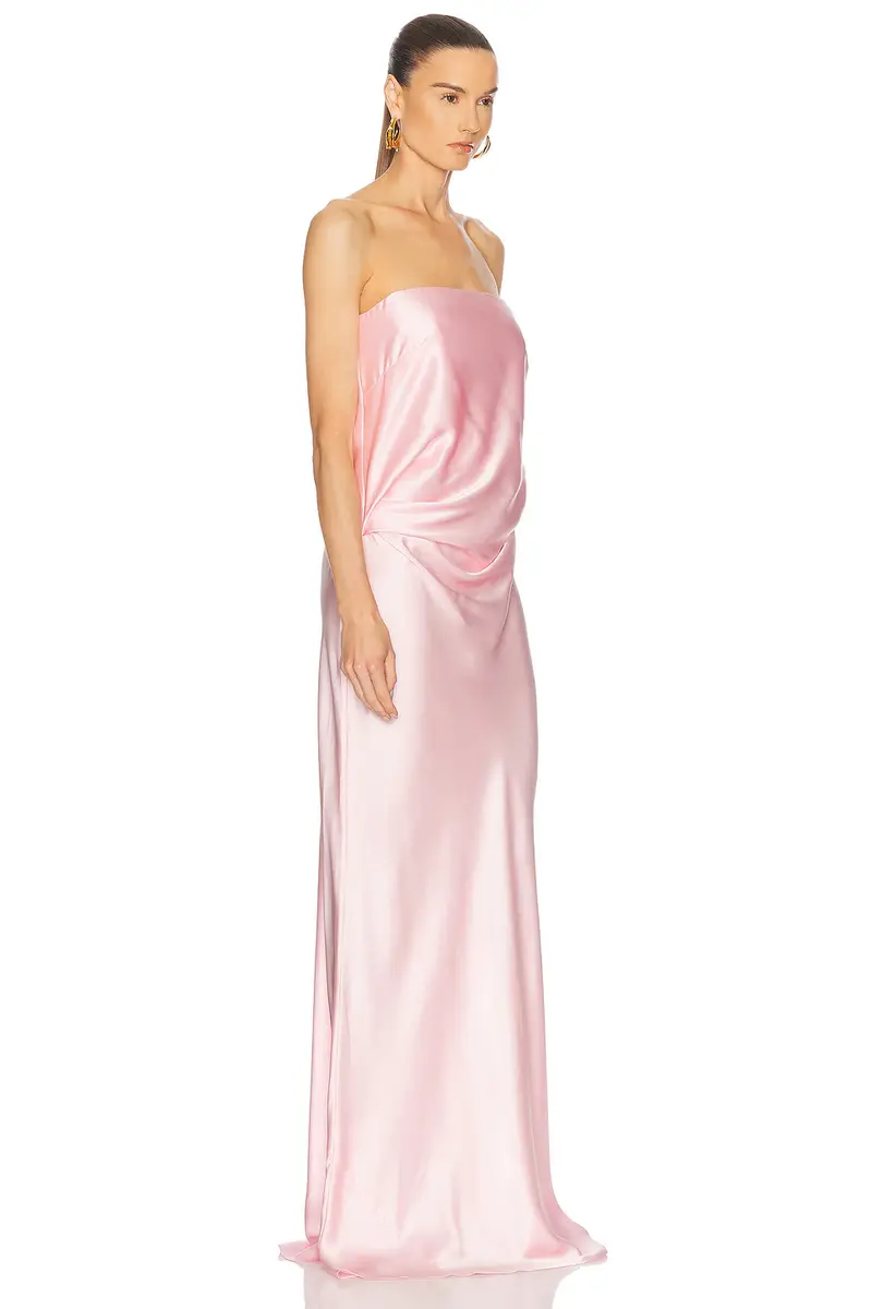 THE SEI Draped Strapless Gown | Thumbnail 3