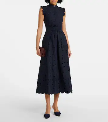 Erdem Lace midi dress | Thumbnail 8 Erdem Lace midi dress | Thumbnail 8