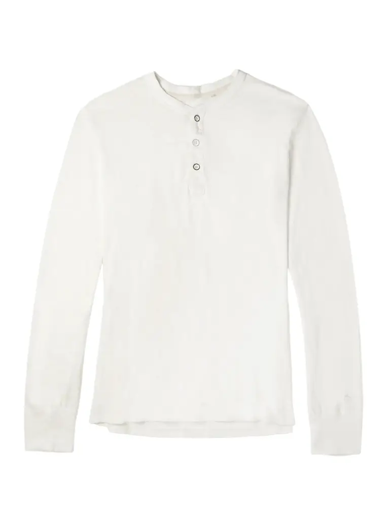 rag & bone Cotton-Jersey Henley T-Shirt | Image 1 rag & bone Cotton-Jersey Henley T-Shirt | Image 1