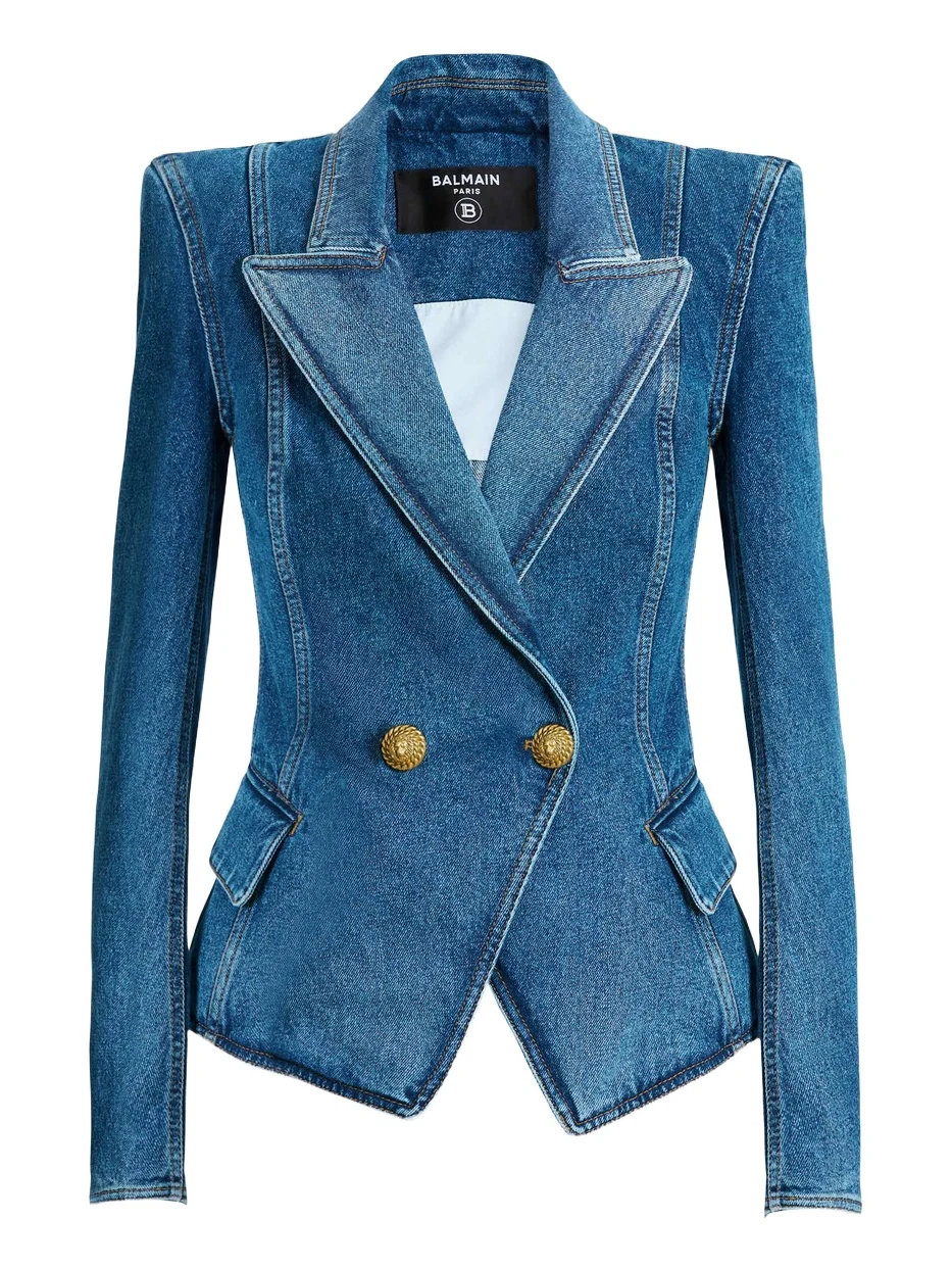 Denim 2-button jacket Denim 2-button jacket